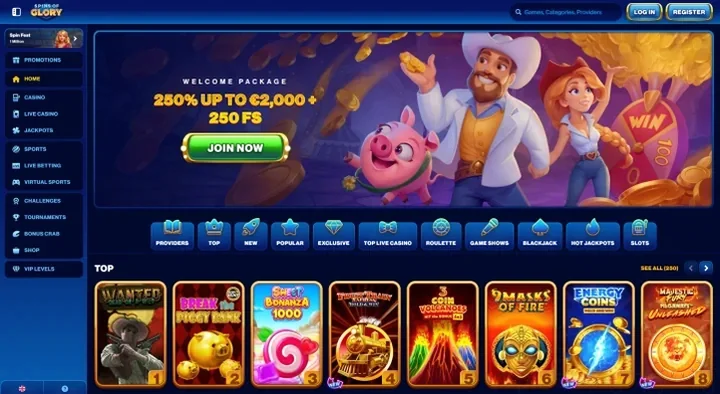 Spinsofglory Casino Casino